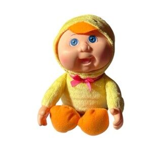 Cabbage Patch Kids CPK Cuties Collectible Duck Baby Doll Blue Eyes Plush 10"